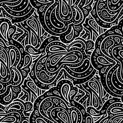 Hand drawn seamless pattern.