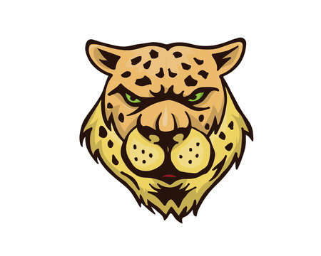Leadership Animal Logo - Charismatic Cheetah Leader Character