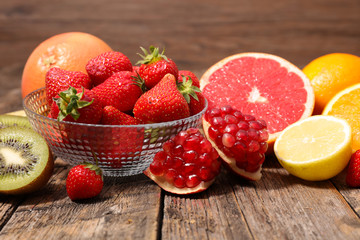 assorted fruits