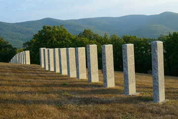 Deutsch militärischen Friedhof auf der Krim.