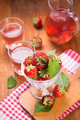 raw fresh srrawberry