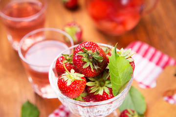 raw fresh srrawberry