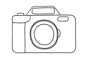 Camera. Simple web icon