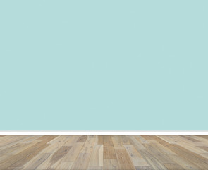 interior empty room. Wall and wooden floor interior background,