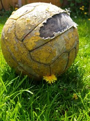 Old Leather football