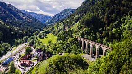 Ravennaschlucht Viadukt Black Forest Germany - Powered by Adobe