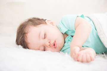 cute baby sleeping