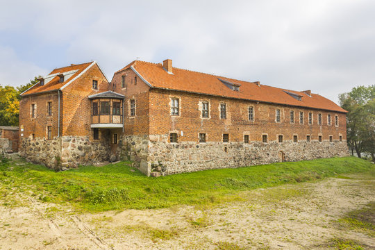 Medieval Teutonic castle in Sztum, Poland