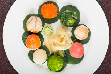 japanese sushi rolls