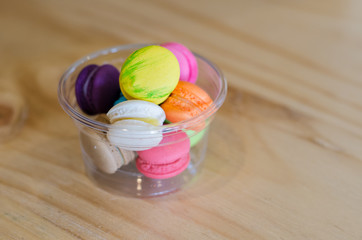 Colorful macaroons