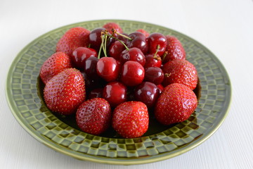 Fresh organic berry fruit