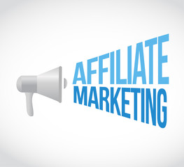 affiliate marketing megaphone message