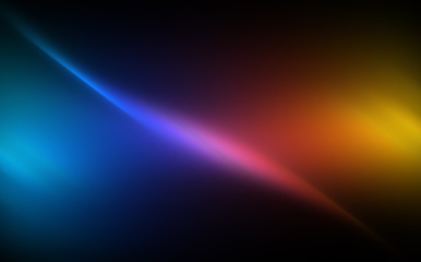 Wavy colorful blurred background