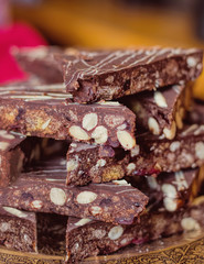 Chocolate Tiffin Cake. Fridge Cake