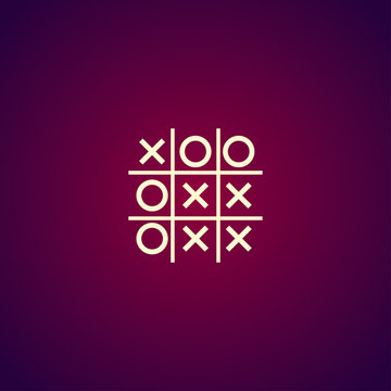 Tic Tac Toe Game - EPS10