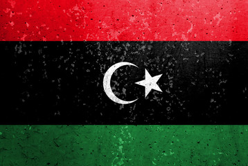 Libya Grunge Flag