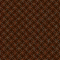 Fototapeta premium Dot texture. Seamless pattern. Abstract backdrop.