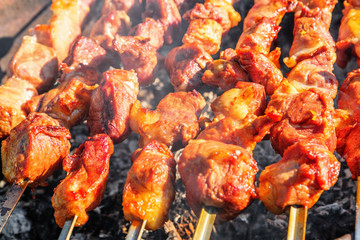 Pork shashlik