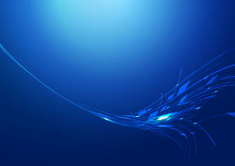 Abstract Blue Background