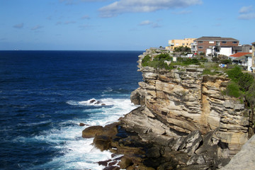 Steilküste am Bondi Beach