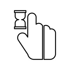 Click icon, outline style