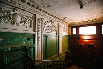 old entrance in the house