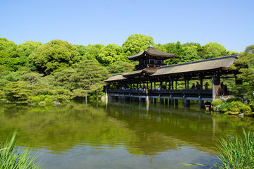 Obraz premium Giardino giapponese, Heian Jingu Kyoto