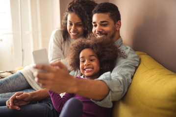 Family selfie