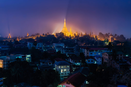 Shwedagon Pagoda, Yangoon, Myanmar