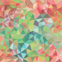 Magic triangle abstract background with highlights