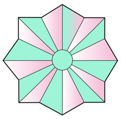 Geometric vector background, sfondo geometrico vettoriale