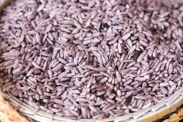 Sangyod brown organic rice