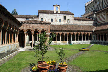 Fototapeta na wymiar Veneto,Verona,Basilica di San Zeno.