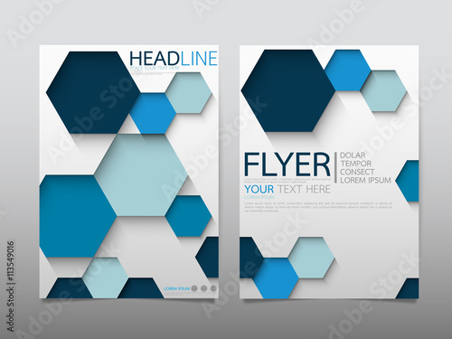 annual report layout design