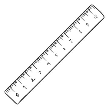 Vector Single Sketch Ruler