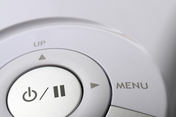 Fototapeta premium Close up of power button