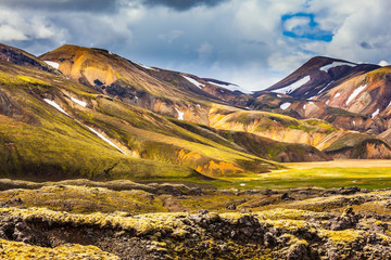  Iceland and rhyolitic mountains