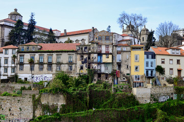 Fototapeta na wymiar Views of Oporto