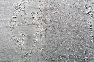 Серая металлическая поверхность. Макро фотография