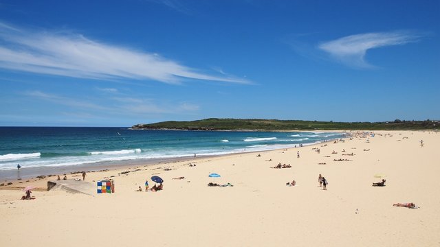 Sunbathe at Maroubra Beach
