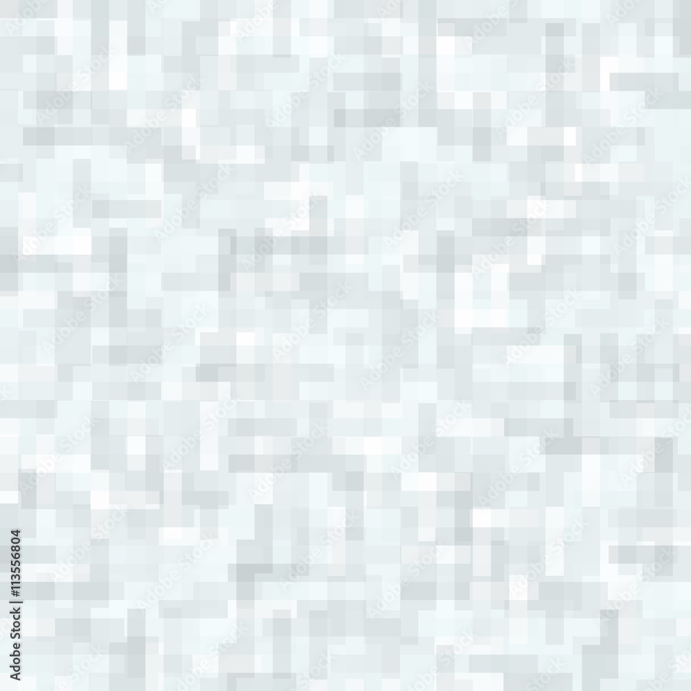Poster light gray rectangle, square geometric pattern