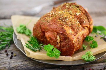 Braten Fleisch