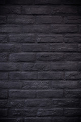 black rectangle brick mosaic in rectangle vertical form