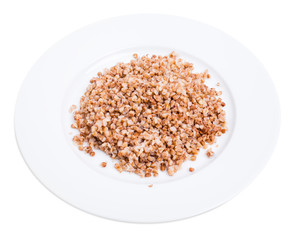 Portion of delicious buckwheat.