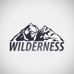 Mountains - Wilderness emblem