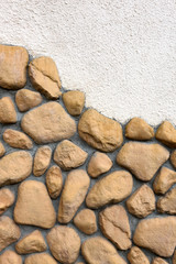 Wall texture of big stones