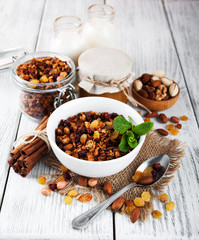Homemade granola