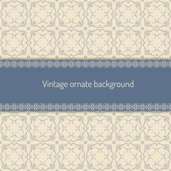 Vintage background. Template for greeting, invitation card or announcement.