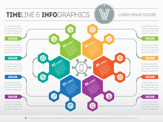 Web Template for circle infographic, diagram or presentation. Bu