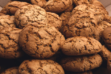 Lots of cookies and biscuits background